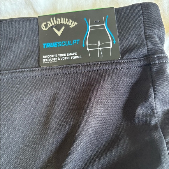 Callaway NWT women’s black skirt large shape control golf tennis skort - Picture 5 of 9